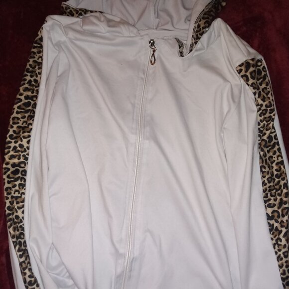 Leopard velour jacket - Picture 4 of 4